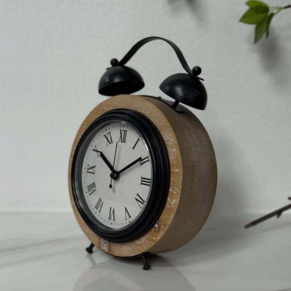 ساعة خشب مينا