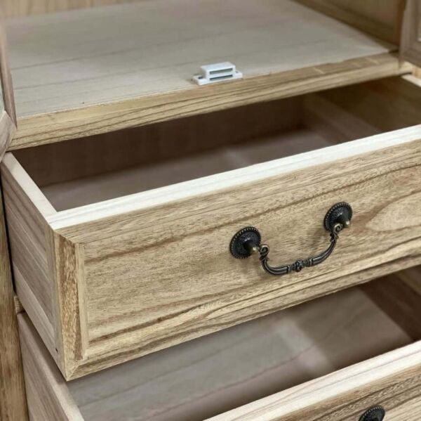 خزانة جانبية خشب كاندري - 3 درج