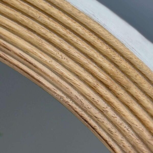 مرايا جدارية خشب ماموركا 60 سم