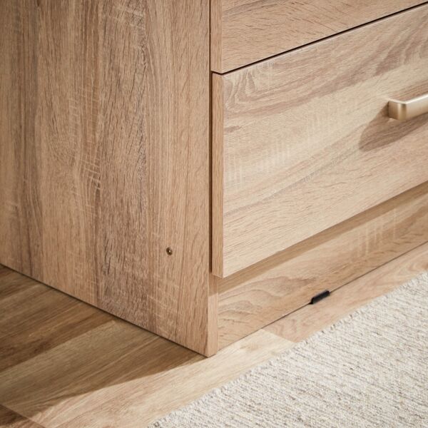 طاولة تزيين بـ3 أدراج دون مرآة من كوبر