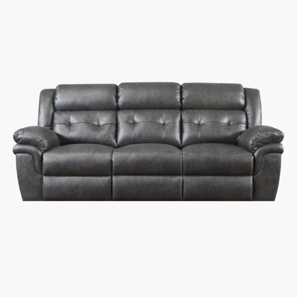 كنبة استرخاء قماشيّة شبه جلد ثلاثيه برادلي