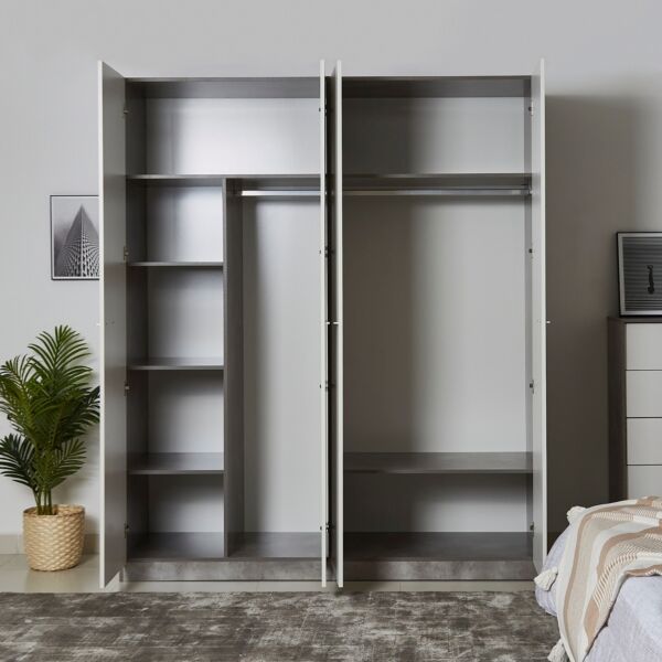 خزانة ملابس 4 أبواب - باتارا