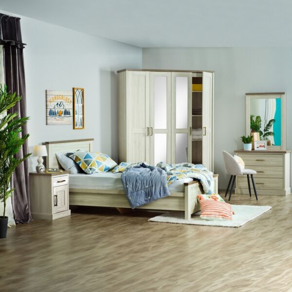 مرآة طاولة تزيين - أنجيليك