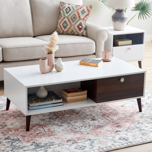 طاولة قهوة بدرج من ناتاليا إن إكس تي