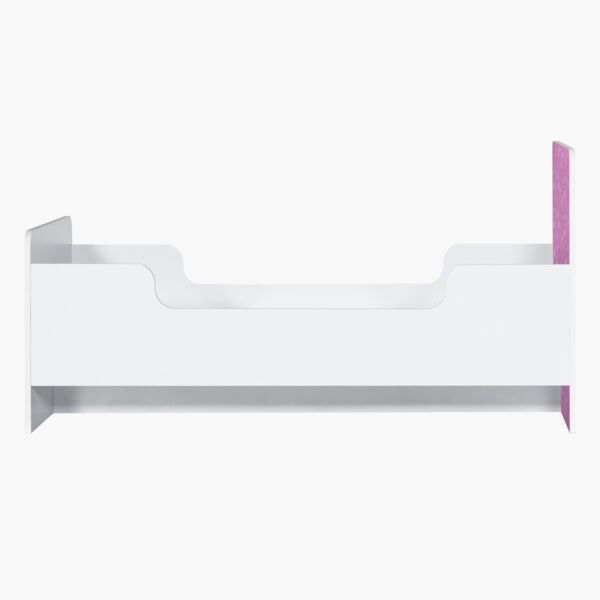 سرير أطفال بتصميم فراشة من فانيلا - 70x130 سم