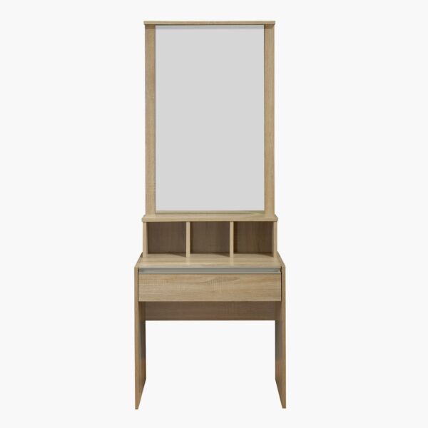 طاولة تزيين بدرج واحد مع مرآة وكرسي أوسيس كامبريدج