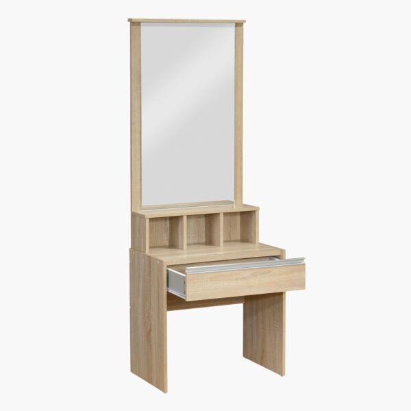 طاولة تزيين بدرج واحد مع مرآة وكرسي أوسيس كامبريدج