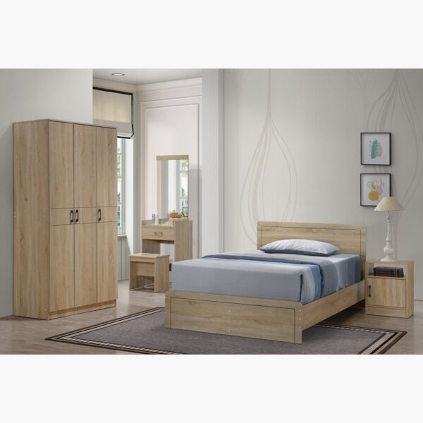 كومودينو بباب واحد مع رف مفتوح من أوسيس