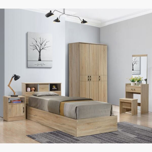 كومودينو بباب واحد مع رف مفتوح من أوسيس