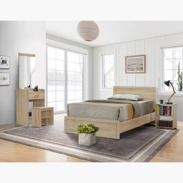 كومودينو مع أرفف مفتوحة من أوسيس أوليف