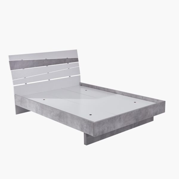 سرير كوين بمسند قدم باتارا أنكونا - 140x200 سم