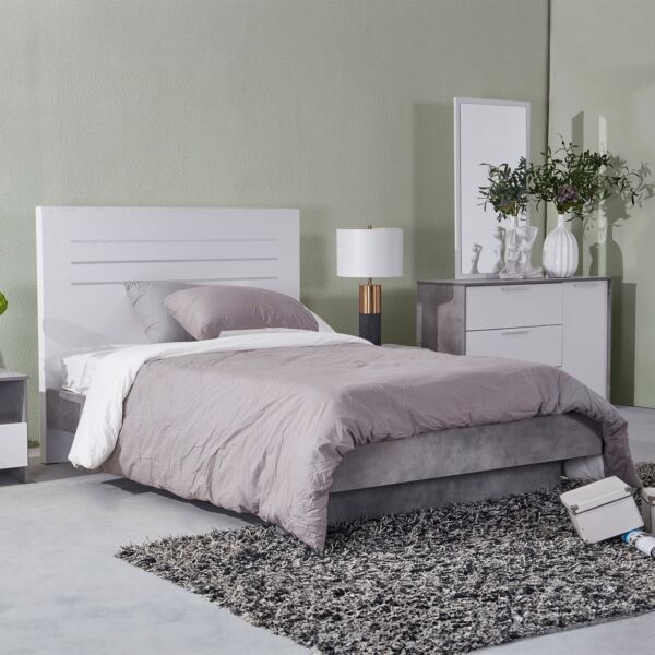 سرير توين بمسند قدم من باتارا - 120x200 سم