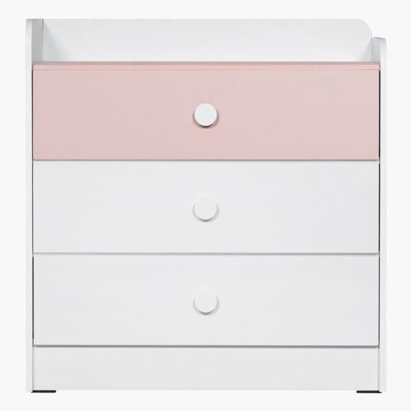 طاولة تزيين بـ3 أدراج بدون مرآة من فانيلا بلوم