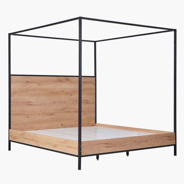 سرير كينج بأعمدة من أوربان - 180x200 سم