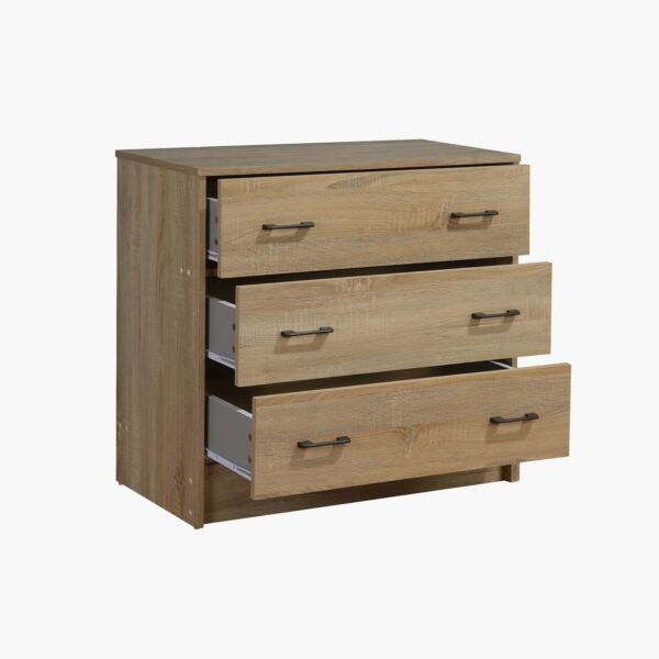 طاولة تزيين 3 أدراج دون مرآة من أوسيس