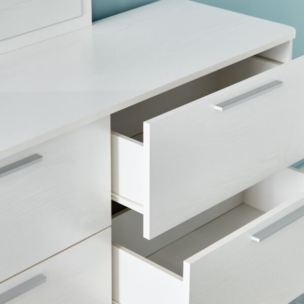 طاولة تزيين ماستر 6 أدراج دون مرآة - فرانكفورت