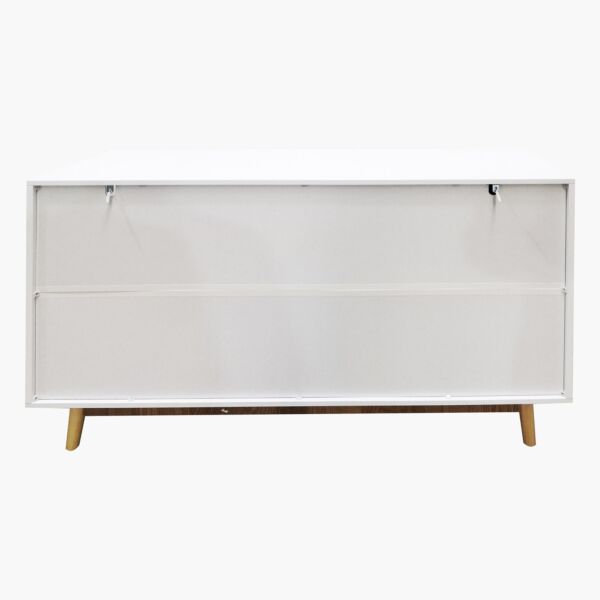 خزانة جانبية بباب واحد ودرجين من توتو