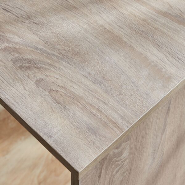 مكتب دراسة ركني مع خزانة كتب من جاز