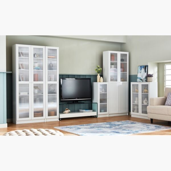 وحدة تخزين بـ 3 رفوف وباب أكريليك فرانكفورتل