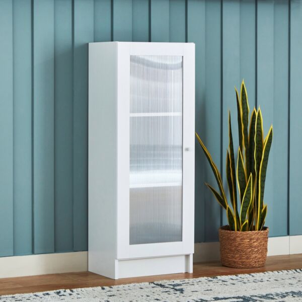 وحدة تخزين بـ 3 رفوف وباب أكريليك فرانكفورتل