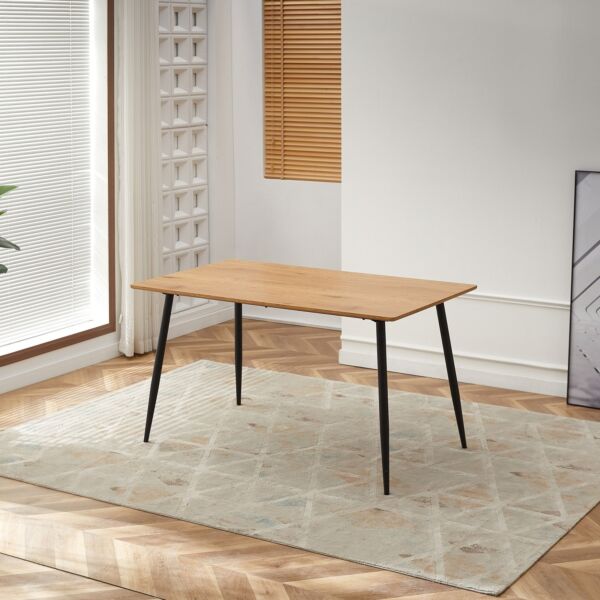 طقم طاولة طعام 6 مقاعد ادموند