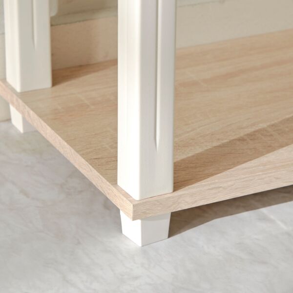 رف مستطيل 3 طوابق من بيج