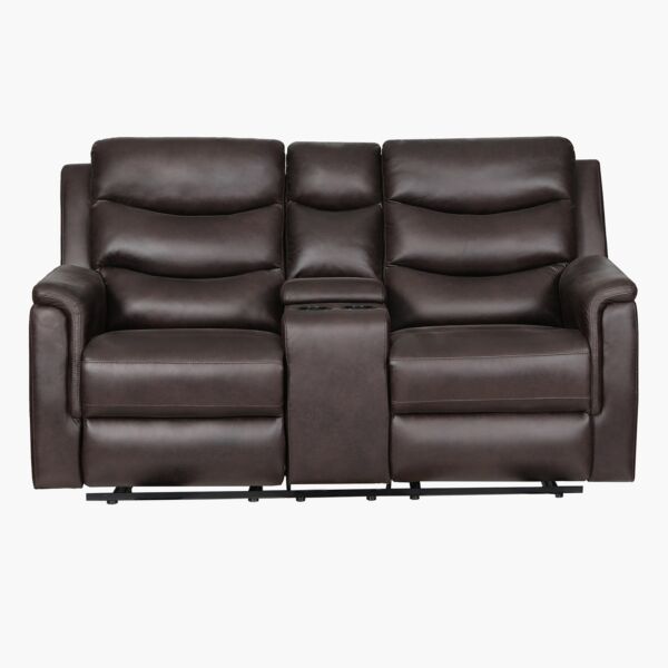 كنبة استرخاء بمقعدين مع وحدة كونسول فاتيكان