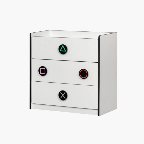 طاولة تزيين 3 أدراج - جيمرز