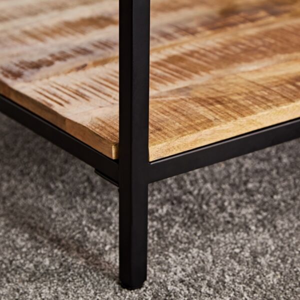 طاولة جانبية من الخشب الصلب من رودي