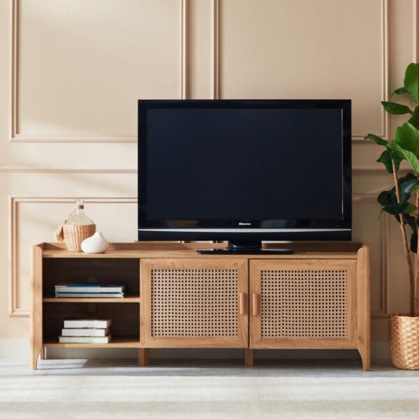 طاولة تلفزيون منخفضة لأجهزة حتى 70 بوصة من چاڤا