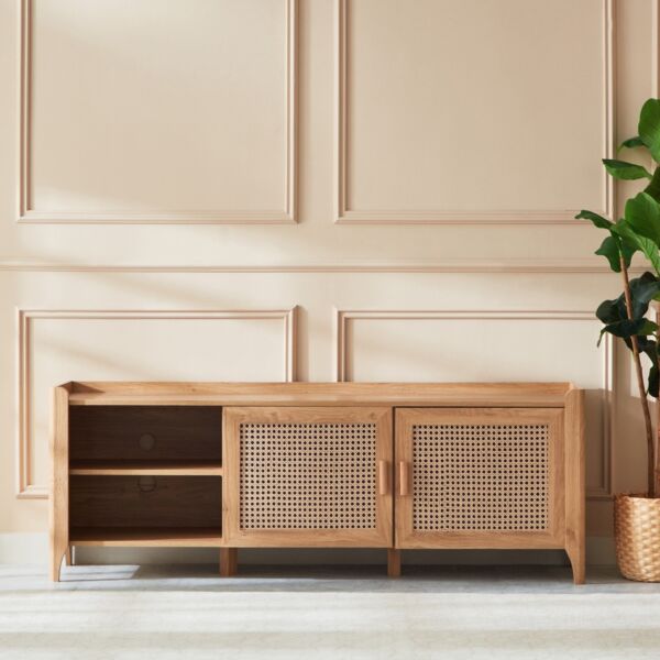 طاولة تلفزيون منخفضة لأجهزة حتى 70 بوصة من چاڤا