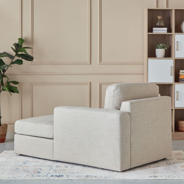 كنبة استرخاء ثنائية بذراع أيمن إموديولار