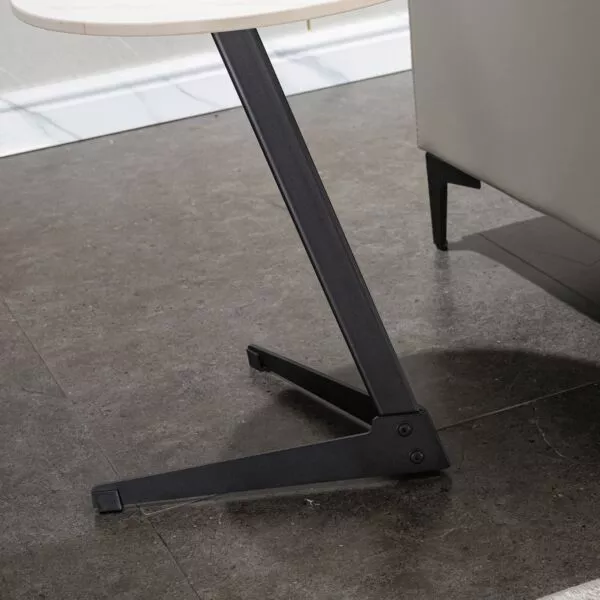 طاولة جانبية من الحجر الملبد من بارون