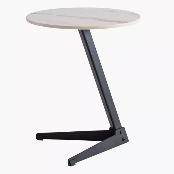 طاولة جانبية من الحجر الملبد من بارون