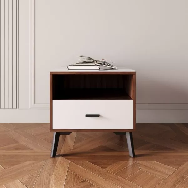 طاولة جانبية من الحجر الملبد من مودواي