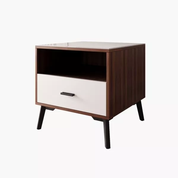 طاولة جانبية من الحجر الملبد من مودواي