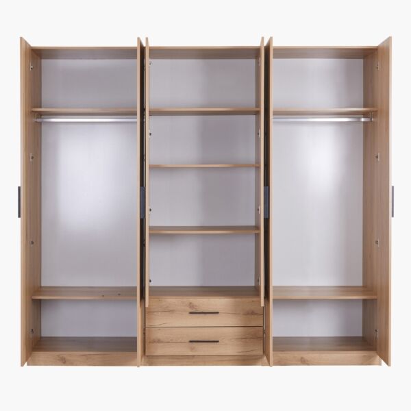 دولاب ملابس -6 أبواب بمرآة من أوربان