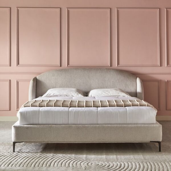 سرير كينج منجد من دونا فرانكفورت - 180 × 200 سم