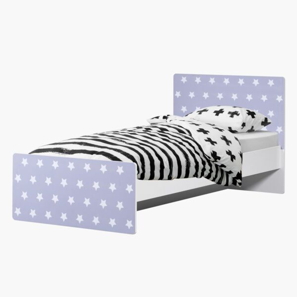 سرير فردي ستار من فانيلا - 90x190 سم