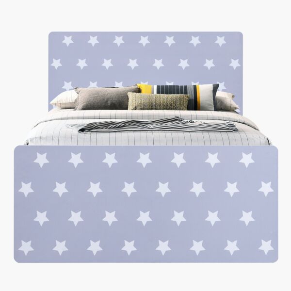 سرير فردي ستار من فانيلا - 90x190 سم