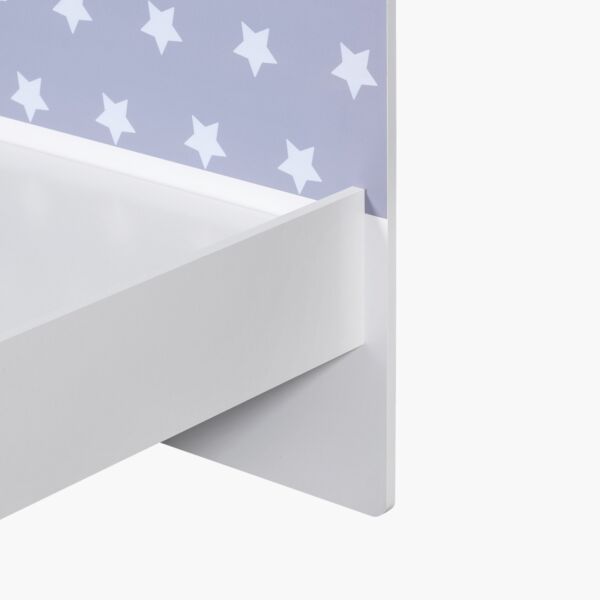 سرير فردي ستار من فانيلا - 90x190 سم