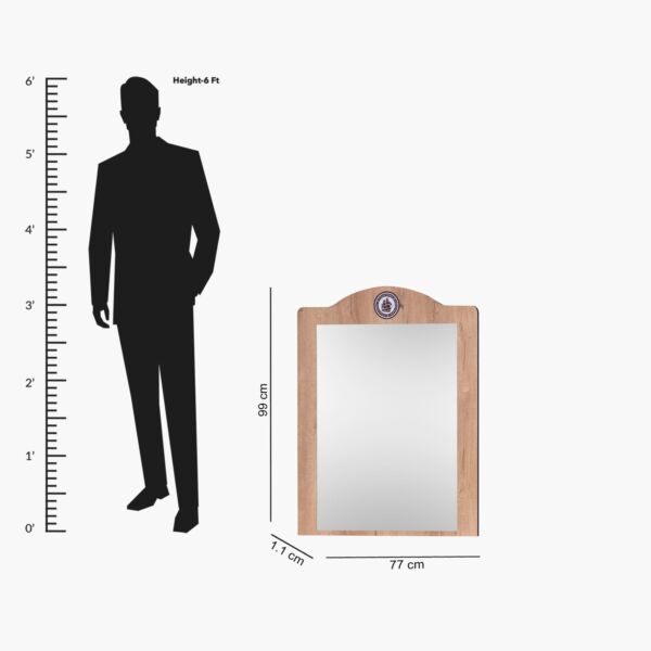 مرآة طاولة تزيين - كرو