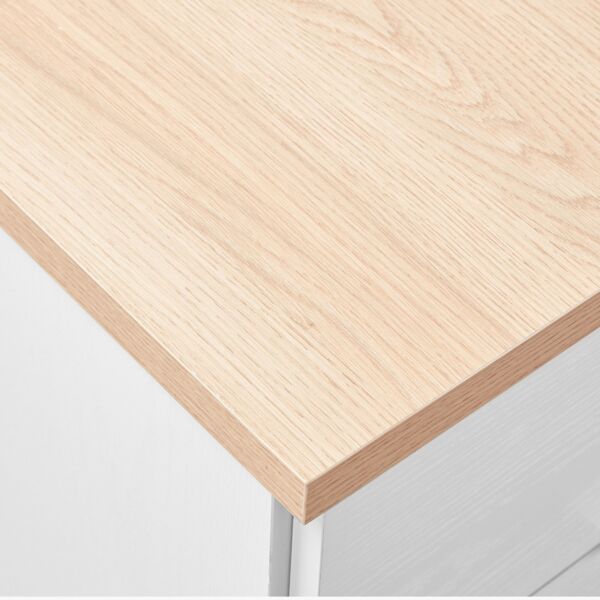 طاولة تزيين رئيسية 4 أدراج دون مرآة - ميلان