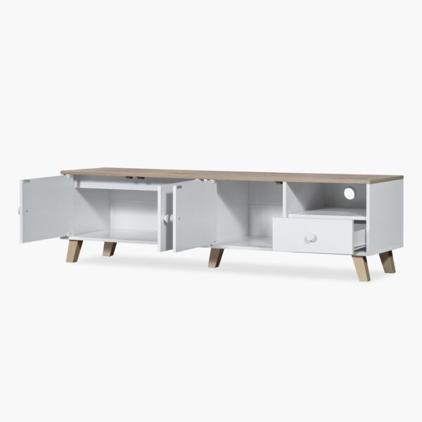 طاولة تلفزيون 160 سم للأجهزة حتى 70 بوصة من إلسا