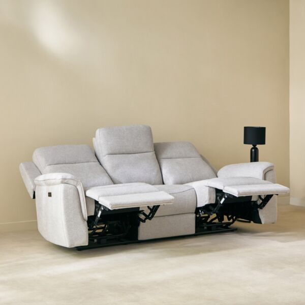 كنبة استرخاء قماش ثلاثيه قابلة للضبط بريتاني