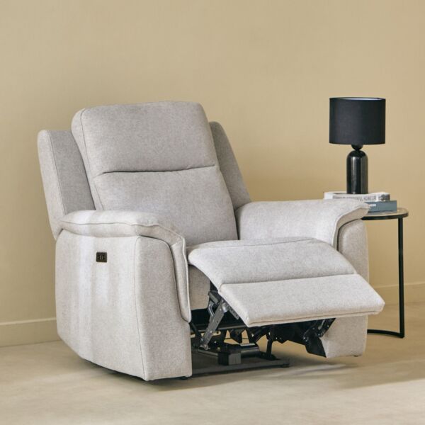 كنبة استرخاء كهرباء بذراعين من بريتاني