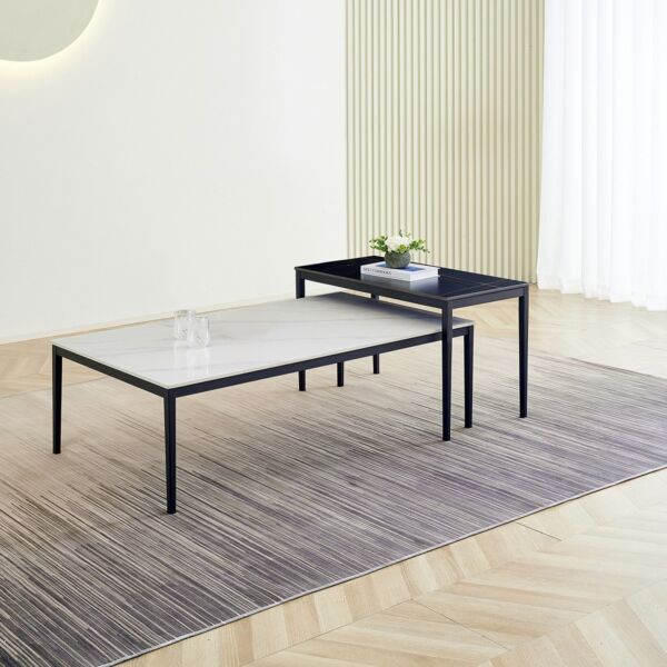 طقم طاولة قهوة مستطيلة داملا من بارون