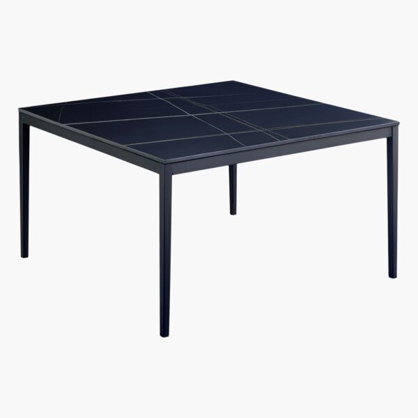 طاولات قهوة مربعة من الحجر الملبد من بارون - طقم من قطعتين