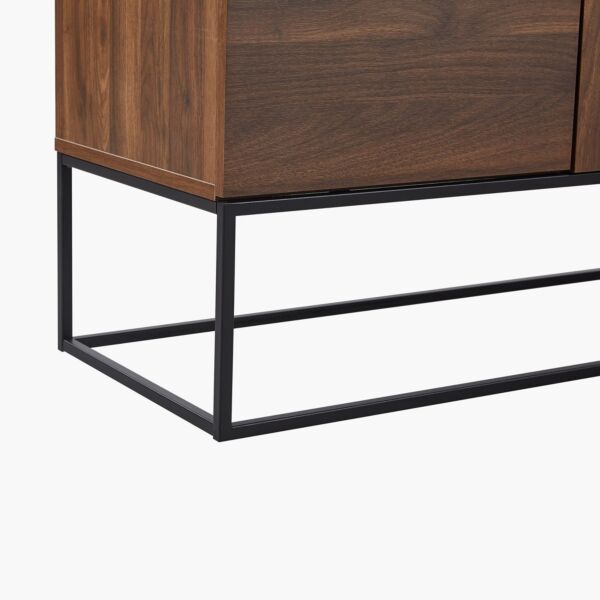 طاولة بوفية ببابين ودرجين من سكوت