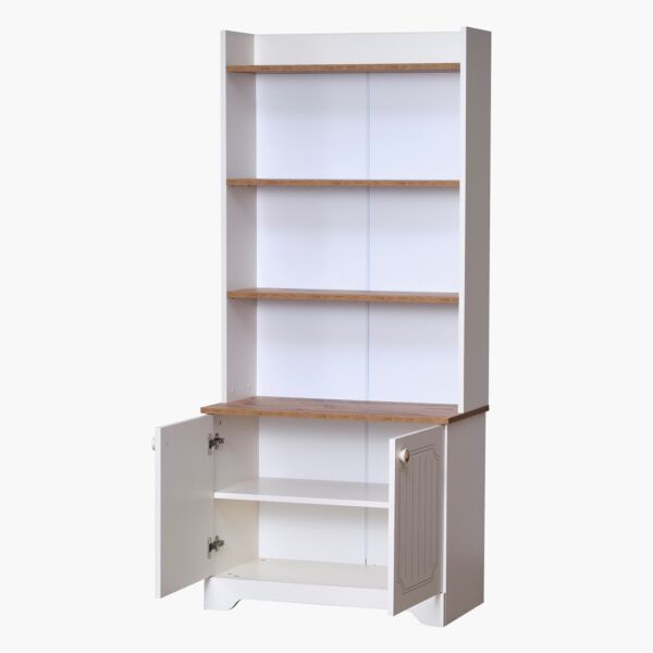 وحدة تخزين رفوف وبابين ليسترو